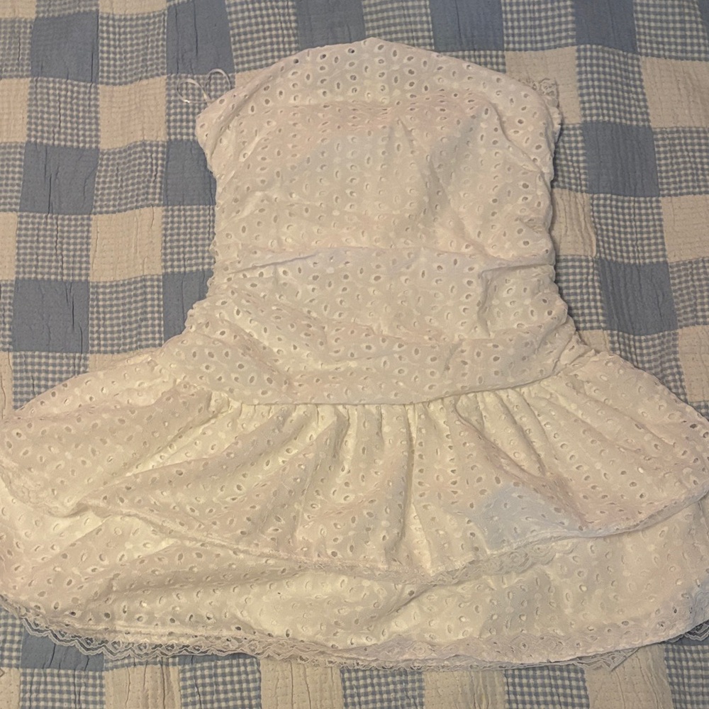 SHEIN White Lace Dress